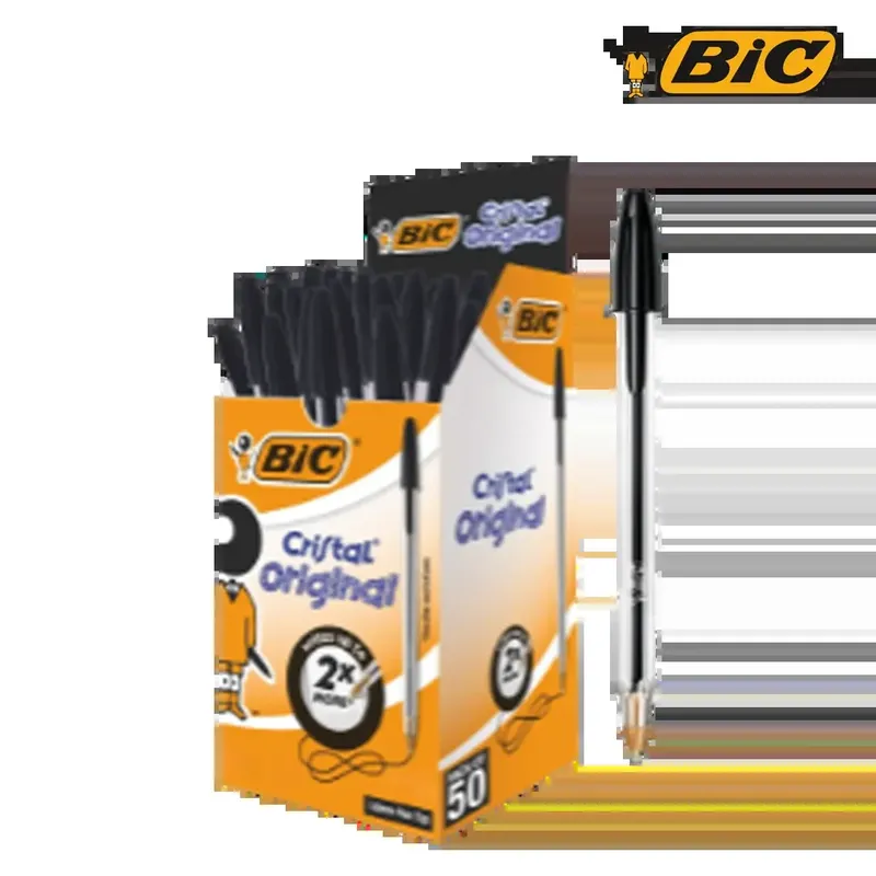 Bic Ballpoint Pen Black (Box of 50)