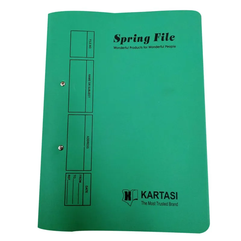 Kartasi Spring File Manilla