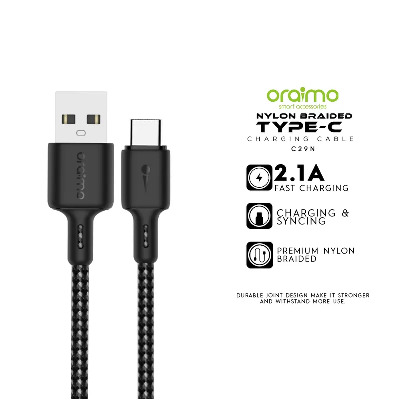 Oraimo Type-C Cable 1.5M Fast Charging
