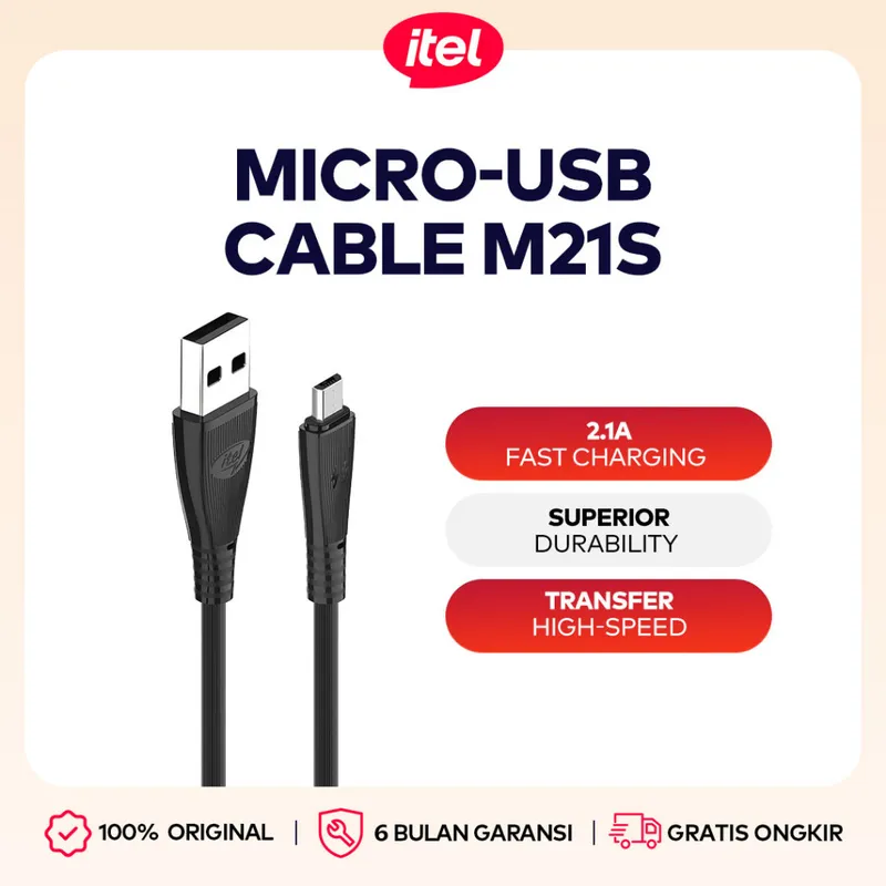 Itel Micro USB Cable 1M Fast Charging